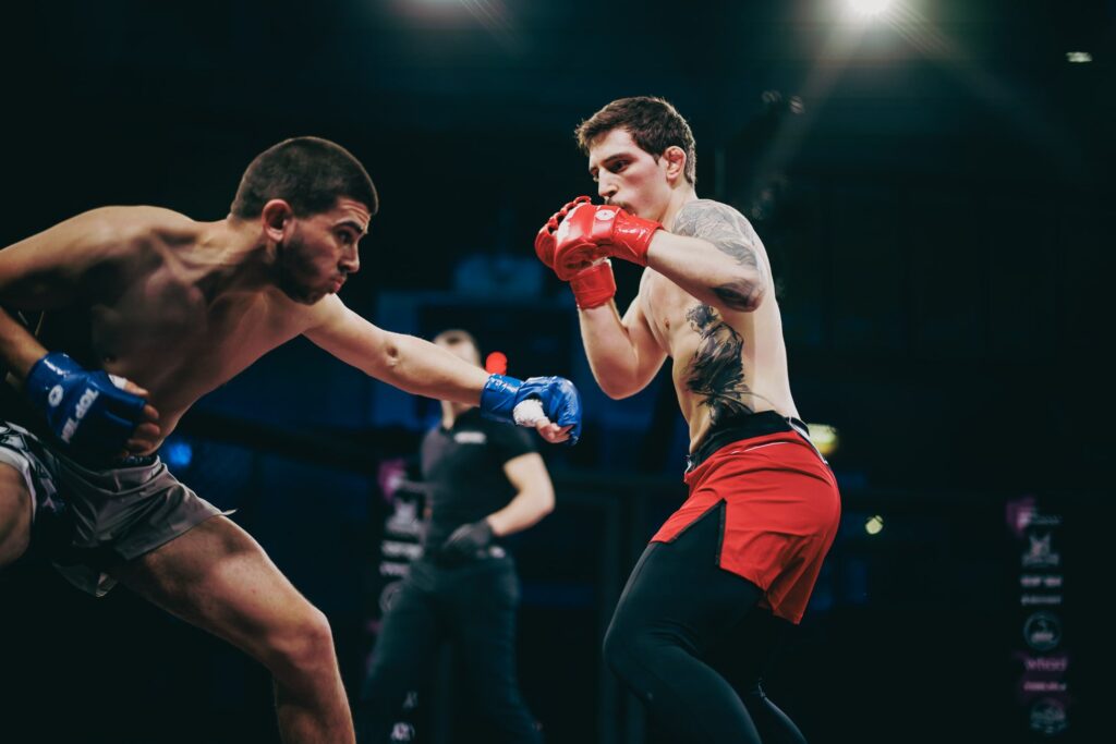 Mathias Prehofer - Fighting in the MMA event Savage 2