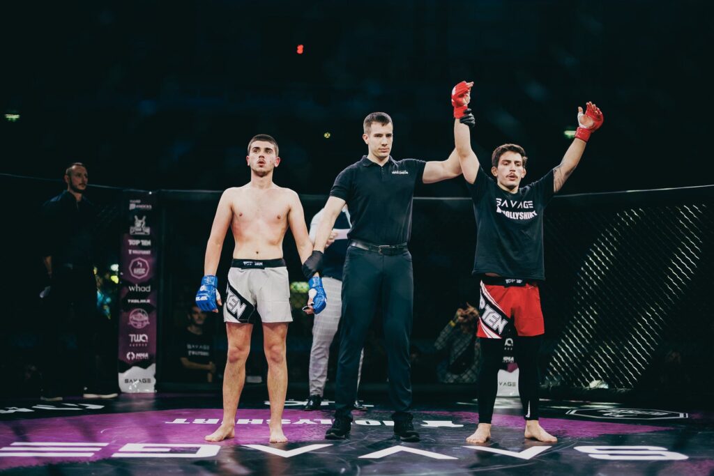 Mathias Prehofer - Winning in the MMA event Savage 2